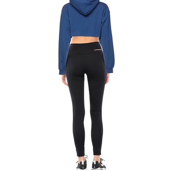 CHIARA FERRAGNI Cropped Hooded Sweatshirt Size Medium - Picture 2 of 8